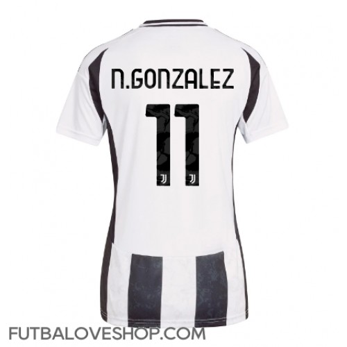 Dres Juventus Nicolas Gonzalez #11 Domáci pre Ženy 2024-25 Krátky Rukáv